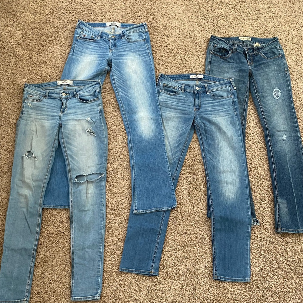 Holister jeans bundle size 7